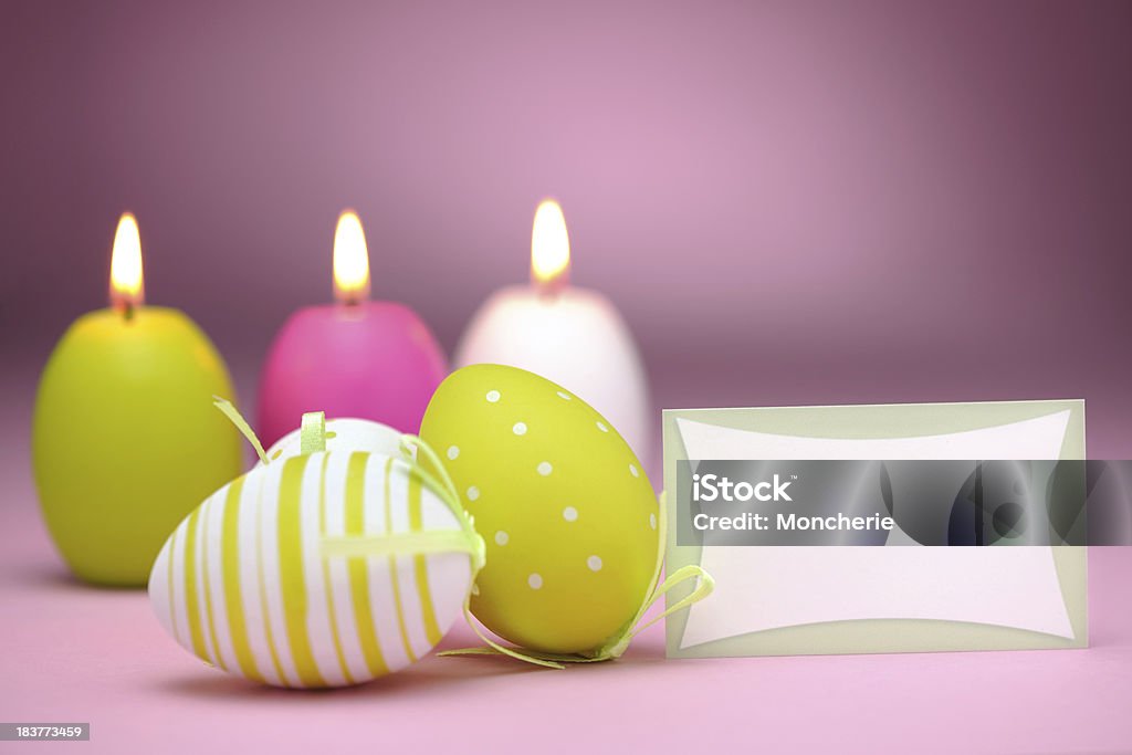 Rosa de huevos de Pascua en - Foto de stock de Acontecimiento libre de derechos