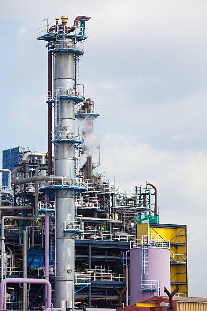 istock Complicated colorful chemical plant 183773484