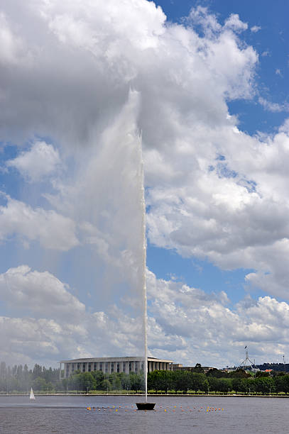 istock Captain Cook Memorial, Lake Burley Griffin, Canberra 183775331