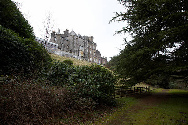 istock Old Welsh castle and stately home 183775593