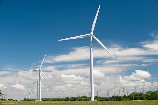 Wind Farm stock photo