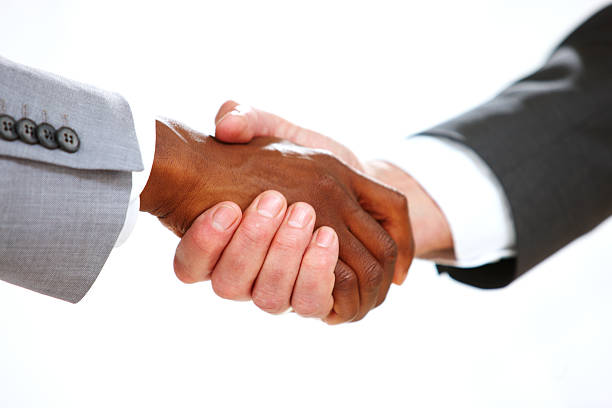 istock closeup of Handshake between colleagues 183776098