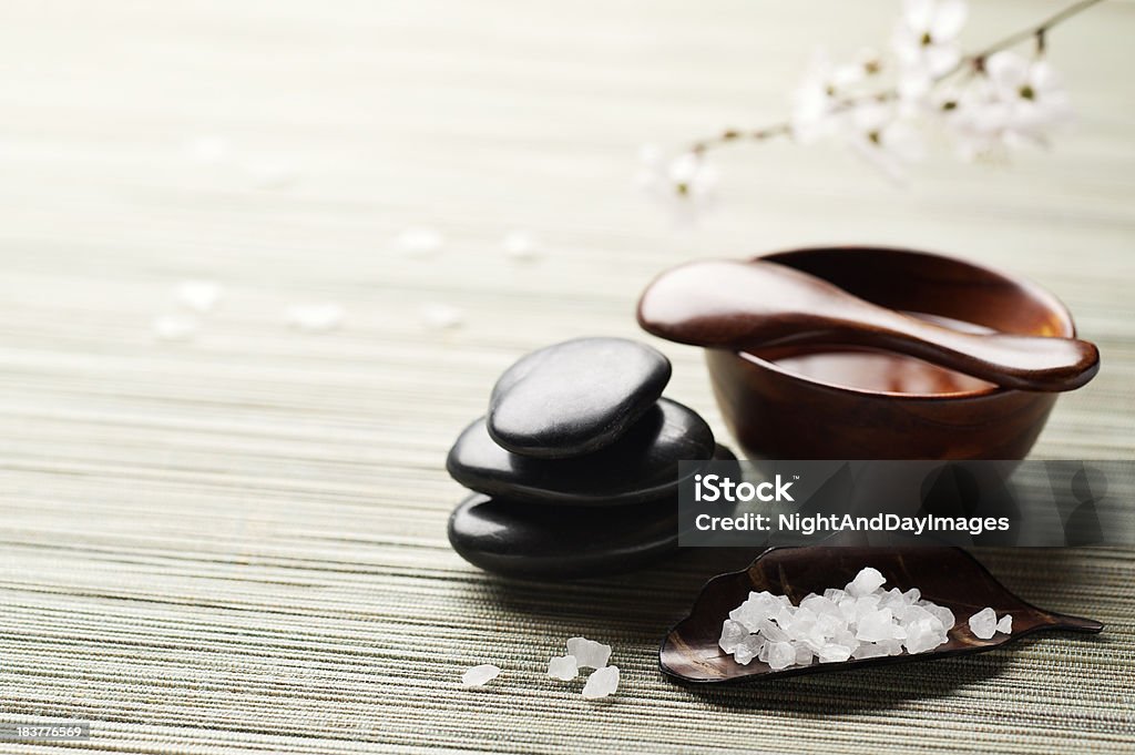 Zen Spa-Erholung Hintergrund - Lizenzfrei Massieren Stock-Foto