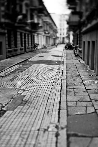 istock old street in hamburg, germany 183777053