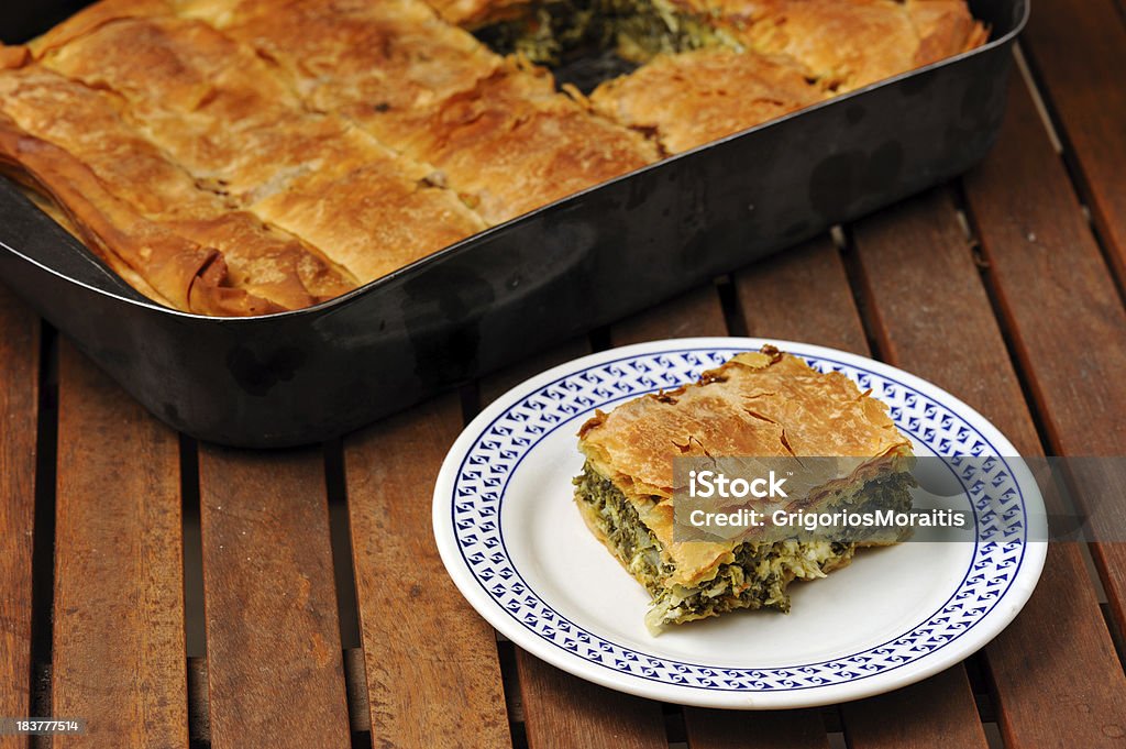 Spanakopita - Foto de stock de Pastel dulce libre de derechos