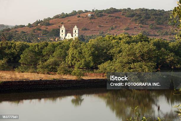 Photo libre de droit de Église Paysage De Goa banque d'images et plus d'images libres de droit de Admirer le paysage - Admirer le paysage, Arbre, Arc - Élément architectural