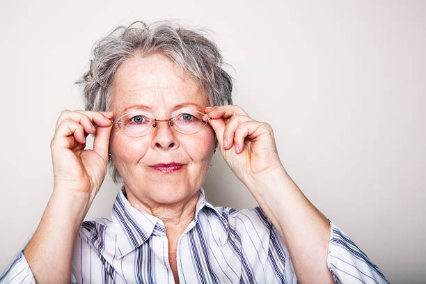 istock senior women portrait 183777788