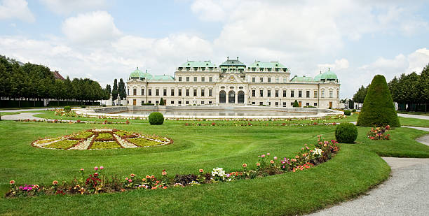 Belvedere Palace stock photo