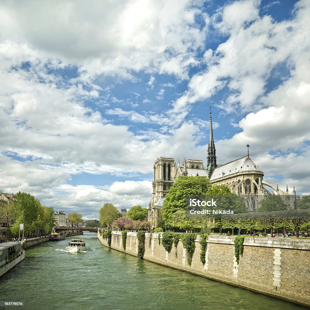 Нотр-Дам, Парижа - Стоковые фото Аббатство роялти-фри
