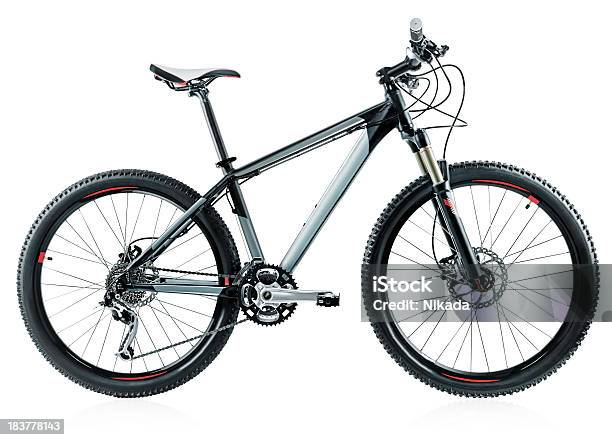 Mountain Bicycle Stock Photo - Download Image Now - Mountain Bike, Cut Out, Bicycle