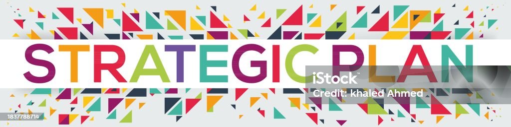 Strtategy Banner Strategic Plan Text Banner Stock Illustration - Download Image Now ...