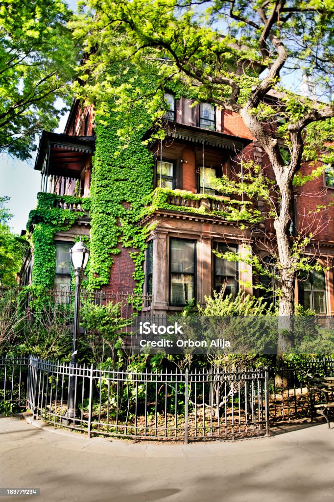 Brooklyn heights - Foto de stock de Arquitectura exterior libre de derechos