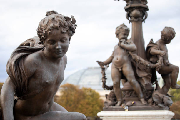 istock Sculptures on Pont Alexandre III 1837795221