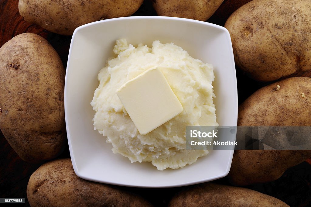 Puré de papas - Foto de stock de Patatas preparadas libre de derechos