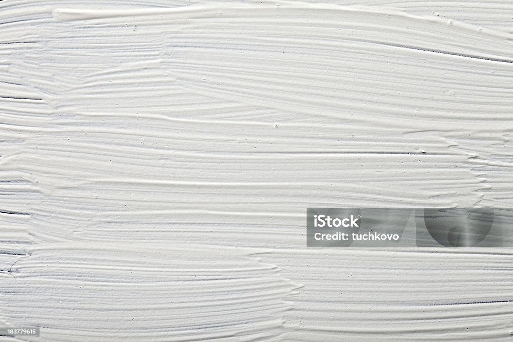 White Gouache Background Stock Photo - Download Image Now - Oil Paint, White  Color, Textured - iStock