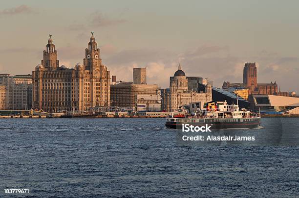 The Mersey Ferry Stock Photo - Download Image Now - Liverpool - England, Ferry, River Mersey - Liverpool