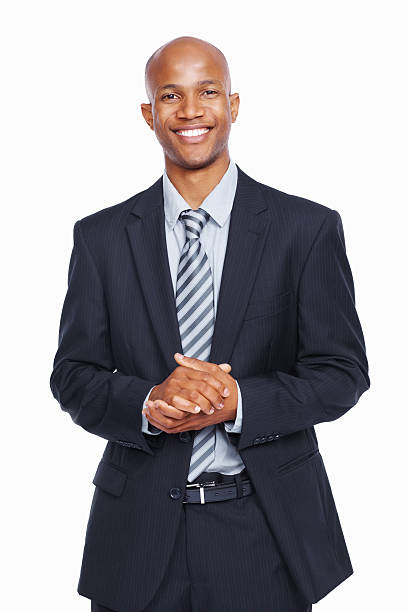istock African American businessman smiling 183779946