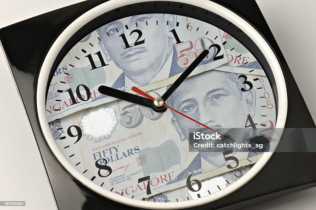 Tempo e denaro - Foto stock royalty-free di Affari