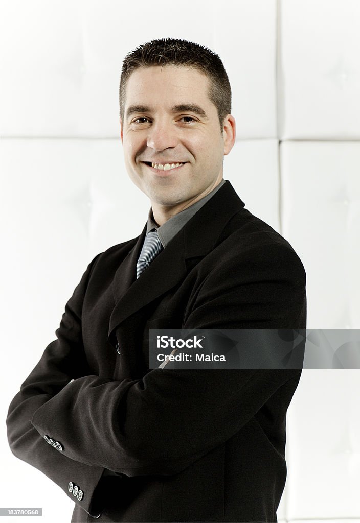 Zuversichtlich business Mann mittleren Alters - Lizenzfrei 25-29 Jahre Stock-Foto