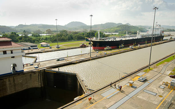 istock Panama Canal - Miraflores Locks 183780919