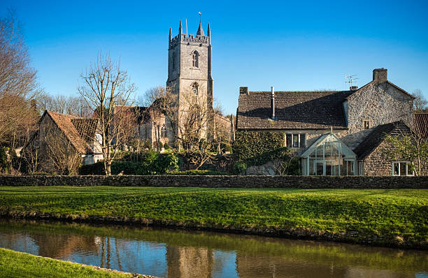 istock Quintessential English village, Nunney, Somerset, UK 183781488