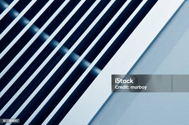 A Closeup View Of The Vents Of An Air Conditioner Stock Photo - Download Image Now - Air Duct, Home Interior, Air Conditioner
