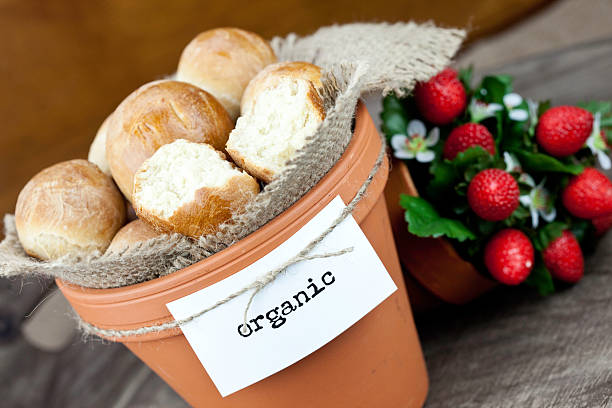 istock Organic Homemade Bread Rolls 183782331