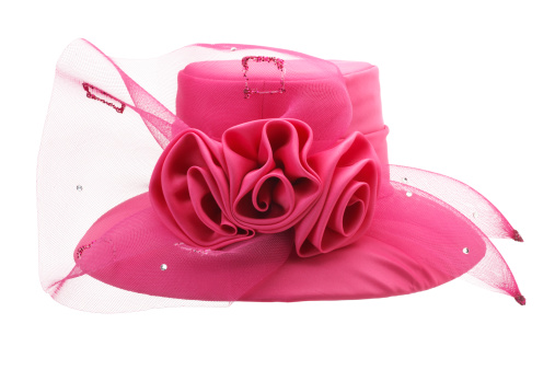 A fancy pink woman's hat.Please see some similar pictures from my portfolio: