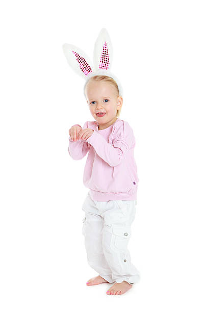 istock Little bunny girl 183782609