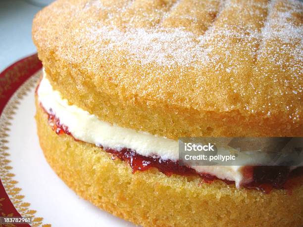 Cake Victoriasandwich Stockfoto und mehr Bilder von Rührkuchen - Rührkuchen, Kuchen, Komplett