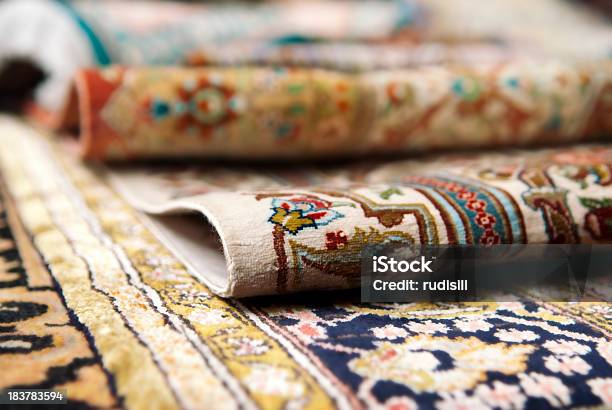 Persian Carpets Stock Photo - Download Image Now - Rug, Persian Rug, Carpet - Decor