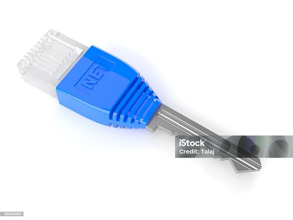 Rj45 chiave - Foto stock royalty-free di Accessibilità