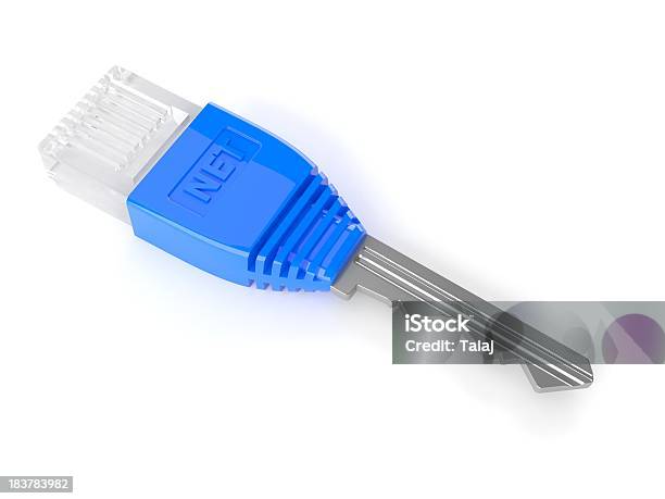 Rj45 Chiave - Fotografie stock e altre immagini di Accessibilità - Accessibilità, Aprire una serratura, Attrezzatura per le telecomunicazioni