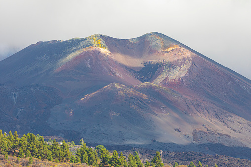 Cotopaxi volcano in Ecuador.