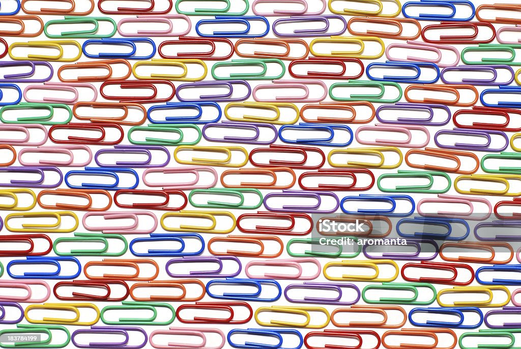 Paperclips fundo - Royalty-free Clip para Papel Foto de stock