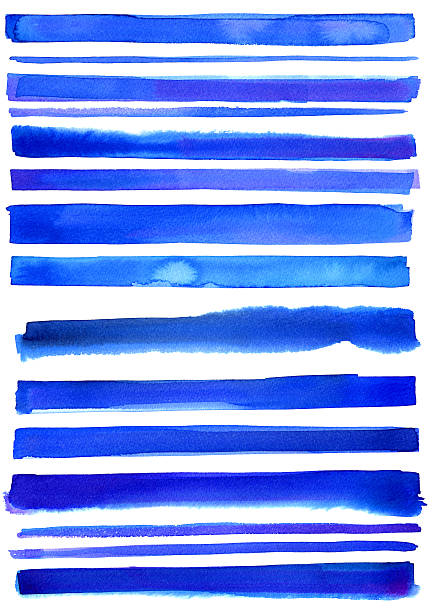 niebieski tekstura paski - pattern blue textured effect backgrounds stock illustrations