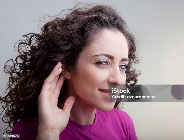 Cant Hear You Stock Photo - Download Image Now - Ear, Hearing Aid, Human Ear