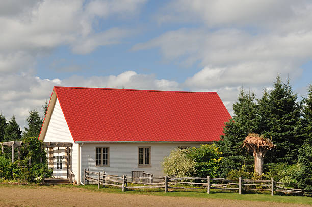 istock Red Roof House 183784674