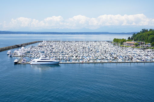 The port of Seattle and the Seattle - Tacoma Airport are one of the most busy ports on the west coast of the United States .
