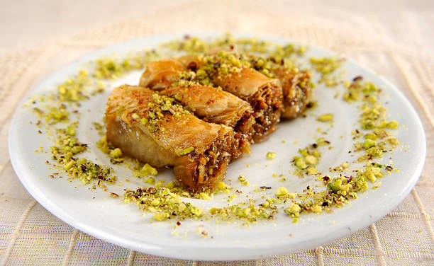 istock Sarayli Baklava with pistachio 183791677