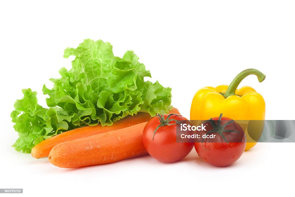 Mezcla de vegetales frescas - Foto de stock de Pimientos libre de derechos