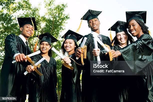 Graduates Stock Photo - Download Image Now - 20-24 Years, African Ethnicity, African-American Ethnicity
