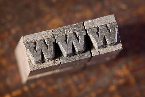 istock WWW Written In Old Metal Letterpress Type 183793750