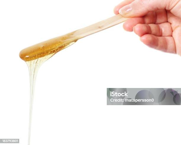 Honey Wax On A Spatula Isolated Stock Photo - Download Image Now - Wax,  Waxing - Hair Removal, Drop - iStock