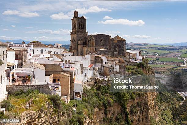 Arcos De La Frontera - Fotografie stock e altre immagini di Arcos de la Frontera - Arcos de la Frontera, Andalusia, Blu