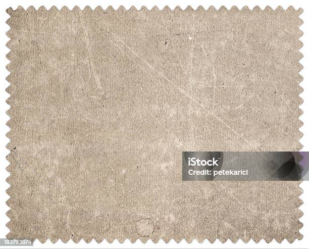 Old Postage Stamp Stock Photo - Download Image Now - Blank, Border - Frame, Business