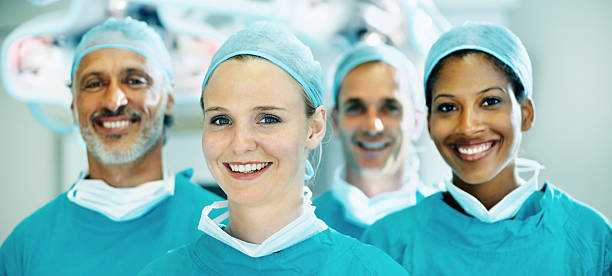 istock Female doctor smiling 183794443