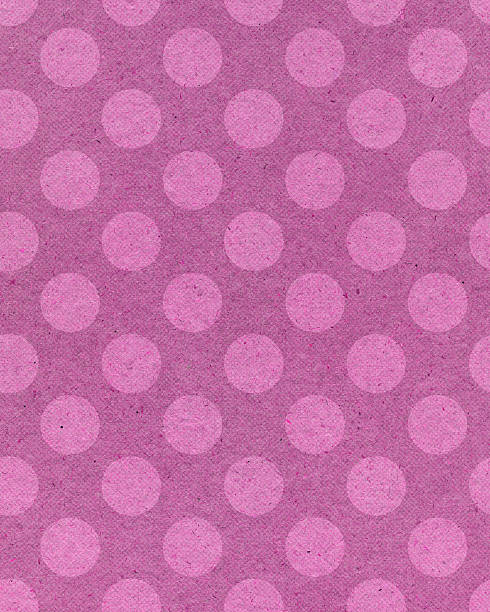 istock old pink paper with polka dots 183794613