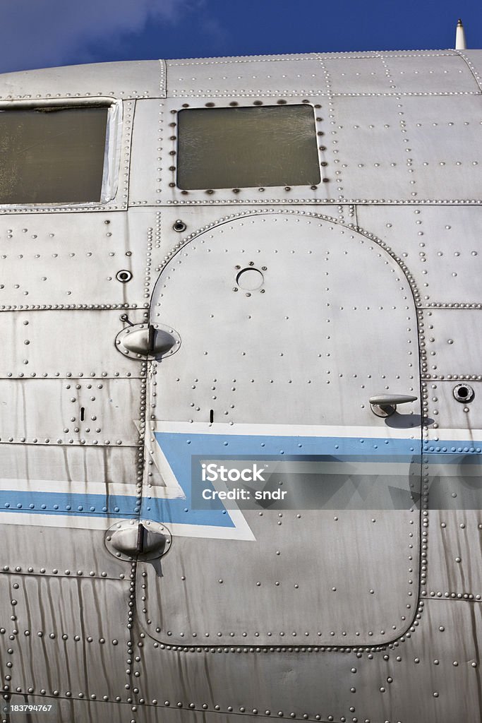 Old airplane Old airplane. Air Vehicle Stock Photo