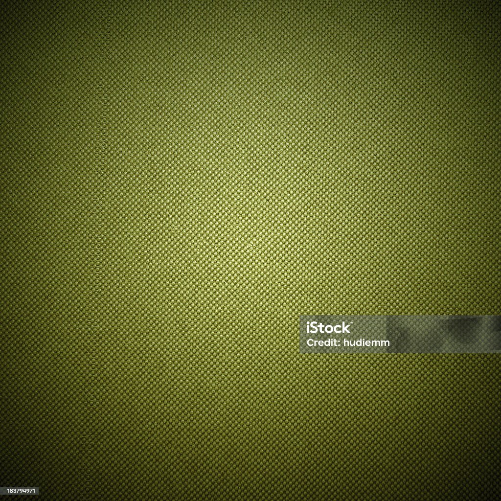 Verde trama di tessuto in tela - Foto stock royalty-free di Carta